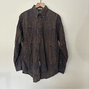 BD BAGGIES Paisley Boho Patterned Men's Button Down